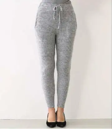 RODEO CROWNS RCWB 그레이 니트 팬츠 M