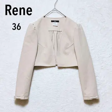 르네 숏 기장 노카라 자켓 볼레로 S 포멀 일본제 입학식