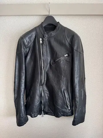 ISAMU KATAYAMA BACKLASH 세미 더블 라이더 자켓