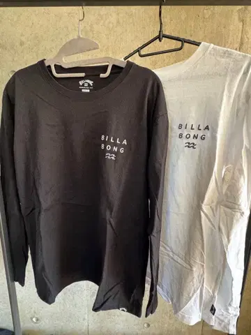BILLABONG 롱 슬리브 티셔츠 2색 세트