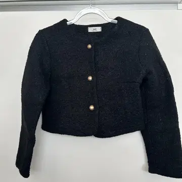 숏 트위드 자켓