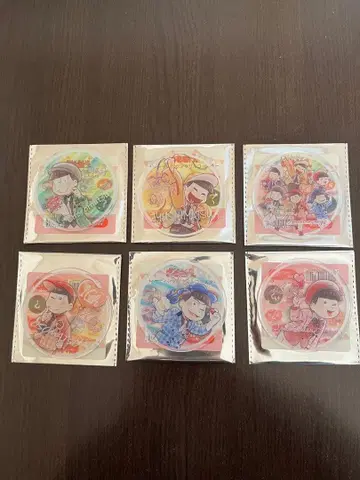 오소마츠 6쌍둥이 100엔샵 캔두 코스터 보호 필름