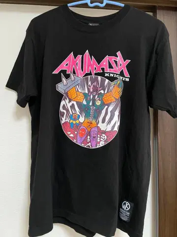 AKUMADAX KNIGHTS T셔츠 L사이즈 블랙