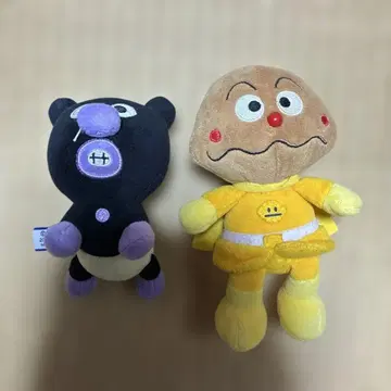 호빵맨 세균맨 봉제 인형 세트