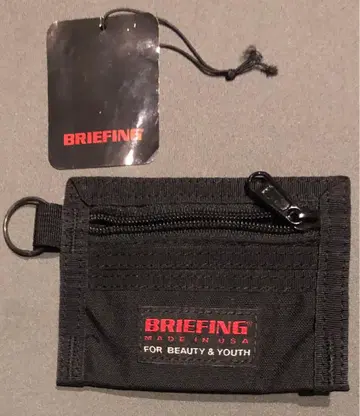 BRIEFING for BEAUTY and YOUTH 코인 케이스 블랙