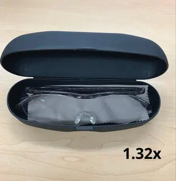 미사용 새상품 하즈키 루페 라지 1.32x 블랙 그레이