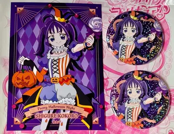 프리큐어 캔뱃지 2개 할로윈 프리스트 코코로 큐어큐어