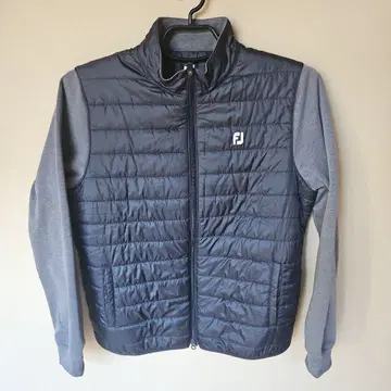 FJ 퍼퍼 자켓 블랙/그레이