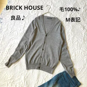[브릭하우스] 가디건 (M 표기) 고품질 모 100% V넥 고급
