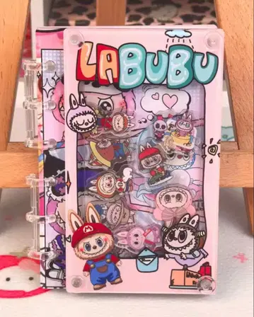 러브브 인기의 귀여운 쉐이크 아크릴 A7 씰북