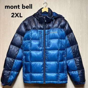 몽벨 2XL 다운 자켓 블루