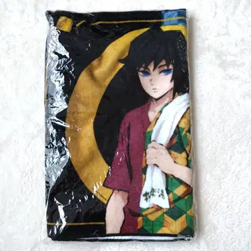 귀멸의 칼날 극락탕 페이스 타월 토미오카 기유