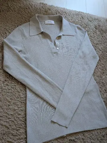 [새상품급] Mila Owen 그레이 폴로 니트 긴팔 0 사이즈