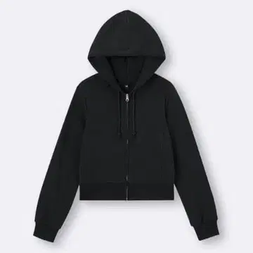 지유 맨투맨 풀 집업 후드티 M