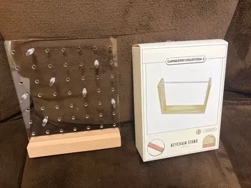 3coins 캡슐 토이 컬렉션 키링 스탠드 아크릴 유공 보드