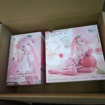 벚꽃 미쿠 피규어 세트