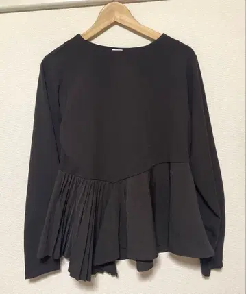 OPAQUE.CLIP 아지메 디자인 블라우스