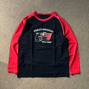 HARLEY DAVIDSON 긴팔 티셔츠 롱T 래글런 할리
