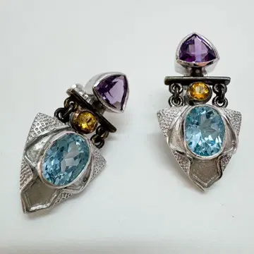 실버 925 빈티지 귀찌