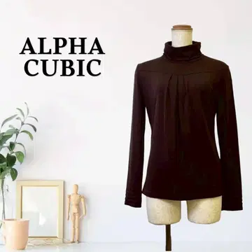 zG480 [ L ] ALPHA CUBIC 풀오버 긴팔 터틀넥