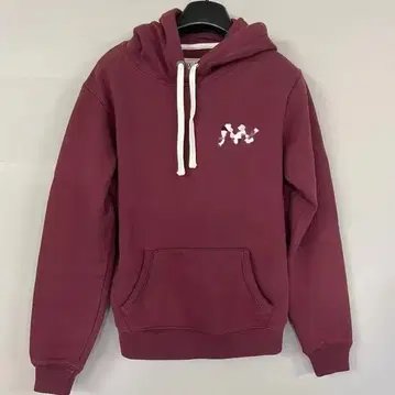 버건디 후드티