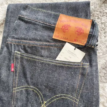 미사용 새상품 생 데님 풀카운트 1108 W31 L34