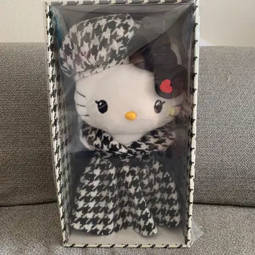 헬로키티 벌스데이 인형 ( 흑백 걸리시 쌍둥이 코디 )