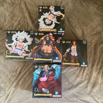 제일복권 신 사황 피규어 5체 세트