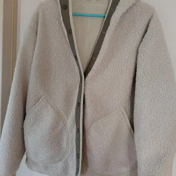 리버서블 보아 코트