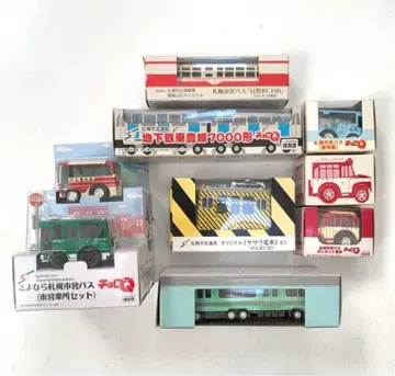 초로Q 지하철 7000계 버스 사사라 전차 등 미니카 세트 삿포로