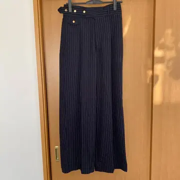 ONCILY 스트라이프 그루 슬랙스 팬츠 M