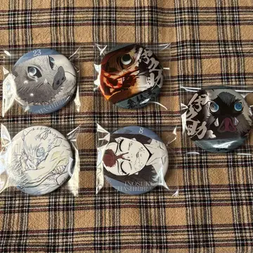 귀멸의 칼날 ufotable 대사백경 하시비라 이노스케 에모셔널 캔뱃지