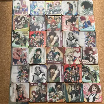 나의 히어로 아카데미아 주간 소년 점프전 아트 코스터 30장 세트