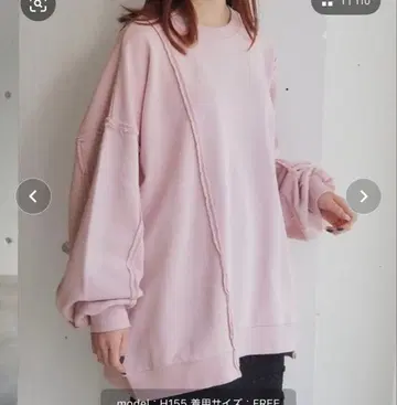 Tiptop 리메이크풍 쭈리 BIG 풀오버