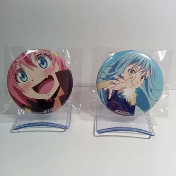 전생했더니 슬라임이었던 건에 대하여 장면 사진 캔뱃지 밀림 리무루 2세트