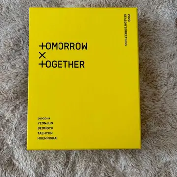 txt 시즌 그리팅 2020 수빈 범규 트레이딩 카드 DVD