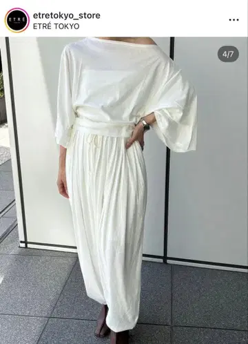 ETRE TOKYO box 슬리브 컷 상의