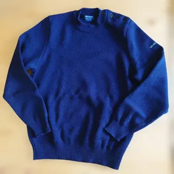 세인트 제임스 네이비 크루넥 니트 세인트 제임스 새상품급