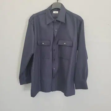 Allege. 네이비 셔츠 자켓