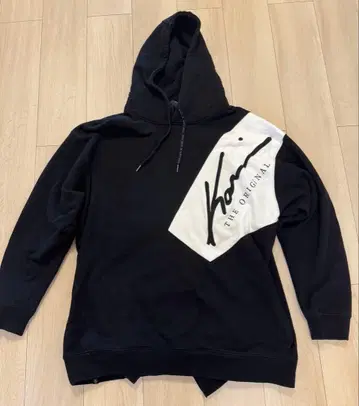 KARL KANI 후드티 XXL 블랙/화이트
