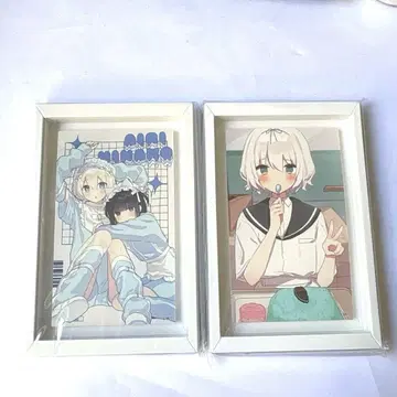 못난 네가 제일 귀여워 최애찬양 BIG 프레임 마그넷 2개 세트