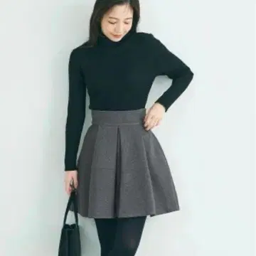 베이스먼트 온라인 하이웨스트 큐롯 그레이 XS