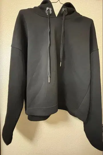 MARY QUANT 블랙 후드 부착 후드티