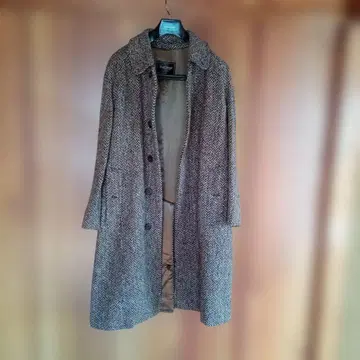 Paul Stuart TWEED 코트 헤링본 ENGLAND 제