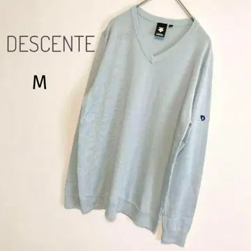 새상품급 DESCENTE 데상트 니트 그레이 M