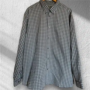 Eddie Bauer 체크 무늬 와이셔츠 XXL