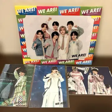 미개봉 새상품 나니와단시 오하시 카즈야 WE ARE! 사진 4종 세트