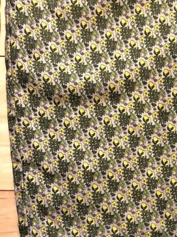 sosotto 코튼 꽃무늬 이지 팬츠 베이지 계열 레몬