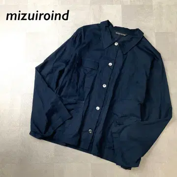새상품급 mizuiroind 시어 셔츠 자켓 와이드 실루엣
