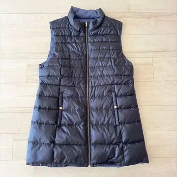 새상품급 mittente 리버서블 다운 베스트 롱 베스트 이너 다운